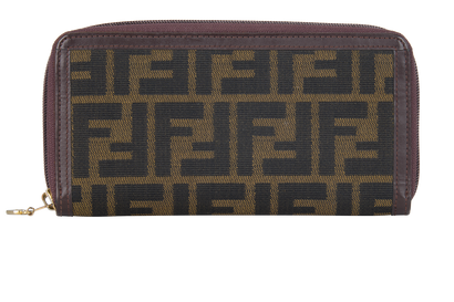 Fendi Zucca Long Wallet, front view